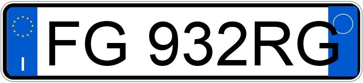 Numer rejestracyjny FG932RG posiada FORD EcoSport