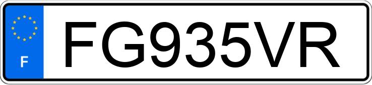 Registreringsnumret FG935VR har FORD TRANSIT