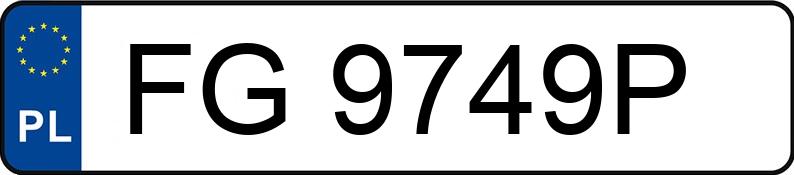 Numer rejestracyjny FG 9749P posiada OPEL TIGRA - FG9749P Numer rejestracyjny FG 9749P posiada OPEL TIGRA - FG9749P