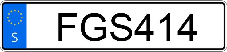 Numer rejestracyjny FGS414 posiada Audi A4 Avant 1.8 T quattro