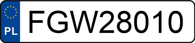 Numer rejestracyjny FGW 28010 posiada RENAULT TRAFIC - FGW28010 Numer rejestracyjny FGW 28010 posiada RENAULT TRAFIC - FGW28010