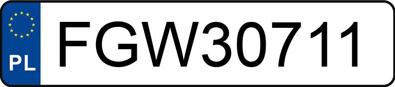 Numer rejestracyjny FGW 30711 posiada SUZUKI WAGON R+ - FGW30711 Numer rejestracyjny FGW 30711 posiada SUZUKI WAGON R+ - FGW30711