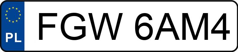 Numer rejestracyjny FGW 6AM4 posiada SKODA Octavia III 2.0 TDI-CR MR`13 E6 Laurin & Klement DSG - FGW6AM4