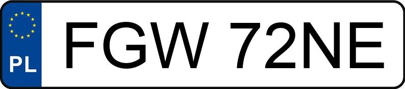 Numer rejestracyjny FGW 72NE posiada AUDI A4 - FGW72NE Numer rejestracyjny FGW 72NE posiada AUDI A4 - FGW72NE