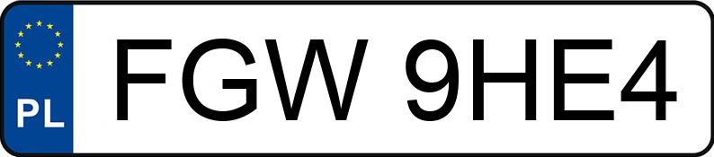 Numer rejestracyjny FGW 9HE4 posiada OPEL Meriva 1.4 MR`06 E4 Essentia - FGW9HE4