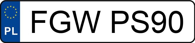 Numer rejestracyjny FGW PS90 posiada SCHMITZ CARGOBULL SKO 24/L-13.4 FP 60 COOL - FGWPS90