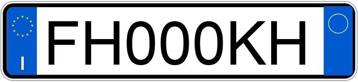 Numer rejestracyjny FH000KH posiada LAND ROVER RR Evoque 1a serie