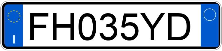 Numer rejestracyjny FH035YD posiada FIAT 500L Numer rejestracyjny FH035YD posiada FIAT 500L