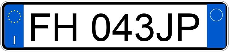 Numer rejestracyjny FH043JP posiada FIAT Tipo