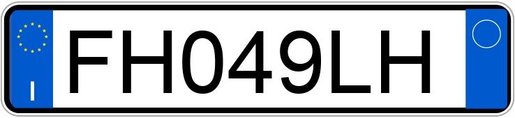 Numer rejestracyjny FH049LH posiada FIAT Panda 3a serie