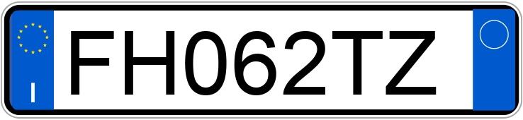 Numer rejestracyjny FH062TZ posiada FIAT Panda 3a serie