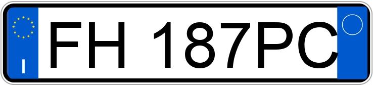 Numer rejestracyjny FH187PC posiada KIA Sportage 4a serie