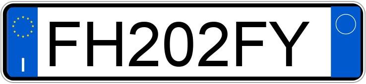 Numer rejestracyjny FH202FY posiada ALFA ROMEO Giulia Numer rejestracyjny FH202FY posiada ALFA ROMEO Giulia