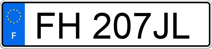 Numer rejestracyjny FH207JL posiada VOLVO V90