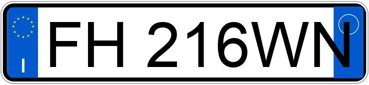Numer rejestracyjny FH216WN posiada CITROEN Berlingo 2a serie