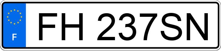 Numer rejestracyjny FH237SN posiada RENAULT TRAFIC III Numer rejestracyjny FH237SN posiada RENAULT TRAFIC III