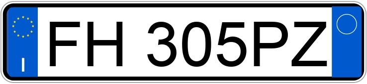 Numer rejestracyjny FH305PZ posiada FIAT 500X Numer rejestracyjny FH305PZ posiada FIAT 500X