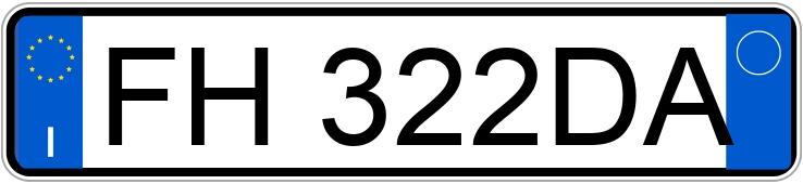 Numer rejestracyjny FH322DA posiada BMW Serie 2 Cpe