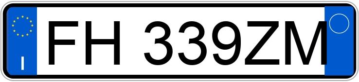 Numer rejestracyjny FH339ZM posiada LANCIA Ypsilon 3a serie Numer rejestracyjny FH339ZM posiada LANCIA Ypsilon 3a serie