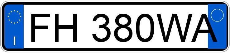 Numer rejestracyjny FH380WA posiada FIAT Tipo Numer rejestracyjny FH380WA posiada FIAT Tipo