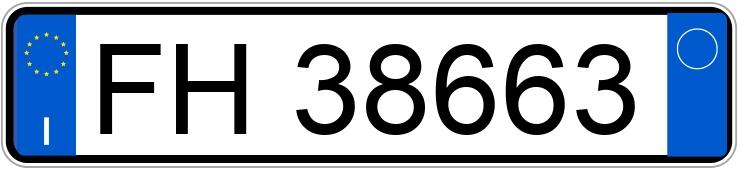 Numer rejestracyjny FH38663 posiada Honda SH