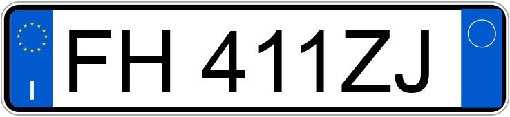 Numer rejestracyjny FH411ZJ posiada NISSAN Micra 4a serie