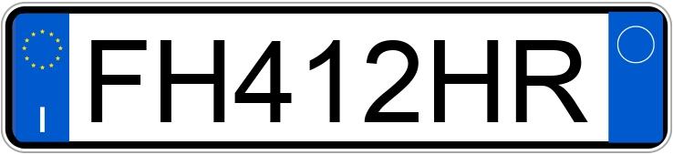 Numer rejestracyjny FH412HR posiada AUDI A3 2a serie Numer rejestracyjny FH412HR posiada AUDI A3 2a serie