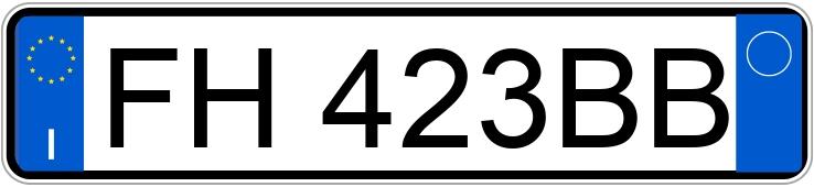 Numer rejestracyjny FH423BB posiada MERCEDES GLA