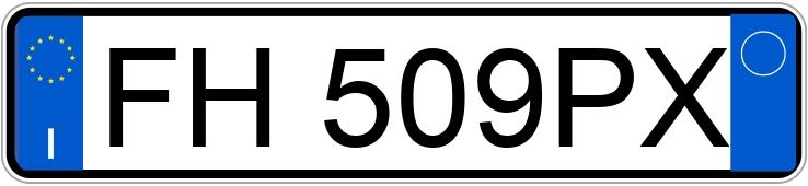 Numer rejestracyjny FH509PX posiada MINI Mini 4a serie