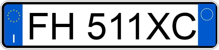 Numer rejestracyjny FH511XC posiada JEEP Renegade