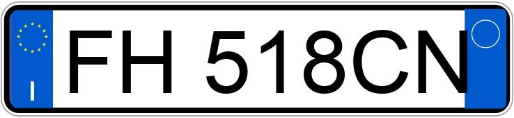 Numer rejestracyjny FH518CN posiada BMW Serie 4 G.C. Numer rejestracyjny FH518CN posiada BMW Serie 4 G.C.