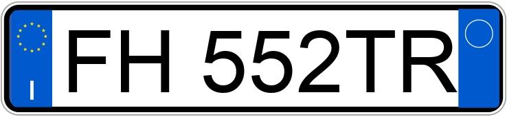 Numer rejestracyjny FH552TR posiada SMART forfour 2as.