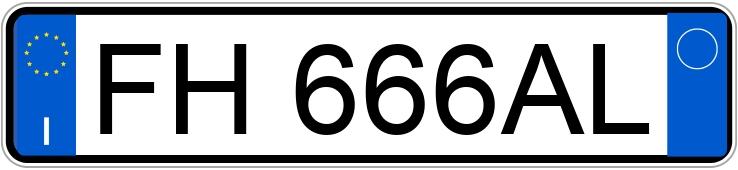 Numer rejestracyjny FH666AL posiada ASTON MARTIN DB11