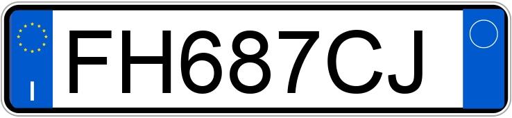 Numer rejestracyjny FH687CJ posiada TESLA Model X Numer rejestracyjny FH687CJ posiada TESLA Model X
