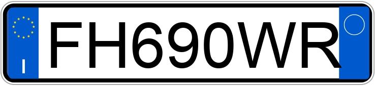 Numer rejestracyjny FH690WR posiada CITROEN C3 3a serie