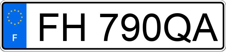 Numer rejestracyjny FH790QA posiada KIA PICANTO