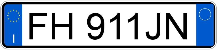 Numer rejestracyjny FH911JN posiada LANCIA Ypsilon 3a serie Numer rejestracyjny FH911JN posiada LANCIA Ypsilon 3a serie