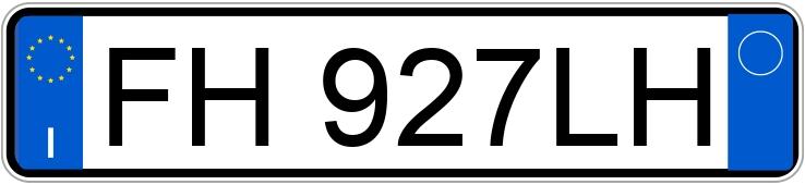 Numer rejestracyjny FH927LH posiada FIAT Tipo