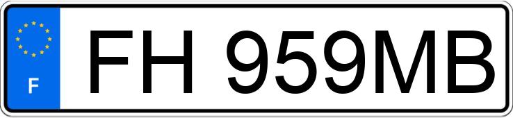 Numer rejestracyjny FH959MB posiada PEUGEOT 208