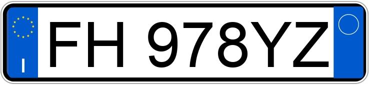 Numer rejestracyjny FH978YZ posiada OPEL Vivaro 3a serie