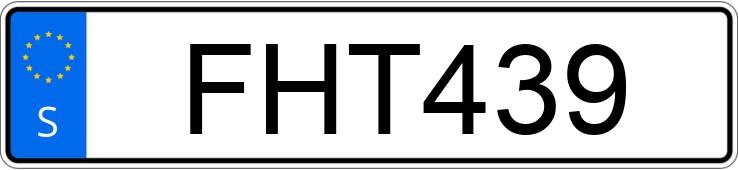 Numer rejestracyjny FHT439 posiada Porsche 911 S