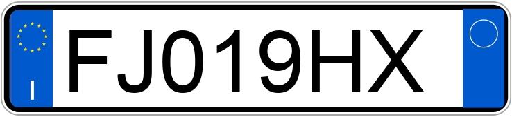 Numer rejestracyjny FJ019HX posiada CITROEN C3 3a serie Numer rejestracyjny FJ019HX posiada CITROEN C3 3a serie