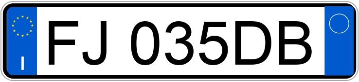 Numer rejestracyjny FJ035DB posiada DACIA Sandero 2a serie Numer rejestracyjny FJ035DB posiada DACIA Sandero 2a serie