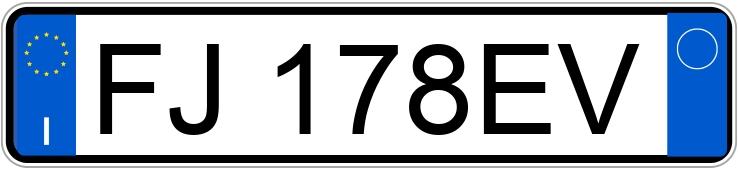 Numer rejestracyjny FJ178EV posiada ALFA ROMEO Giulietta Numer rejestracyjny FJ178EV posiada ALFA ROMEO Giulietta