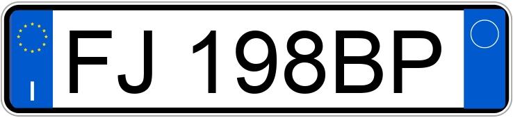 Numer rejestracyjny FJ198BP posiada VOLKSWAGEN Polo 5a serie