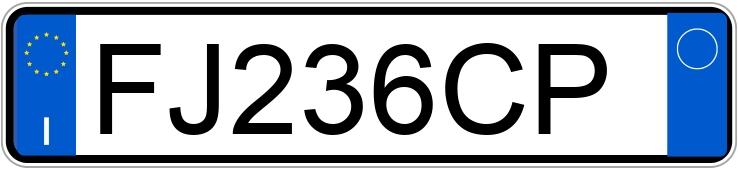 Numer rejestracyjny FJ236CP posiada MERCEDES Classe E Cpe