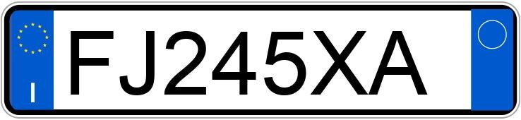 Numer rejestracyjny FJ245XA posiada SMART fortwo 3as.