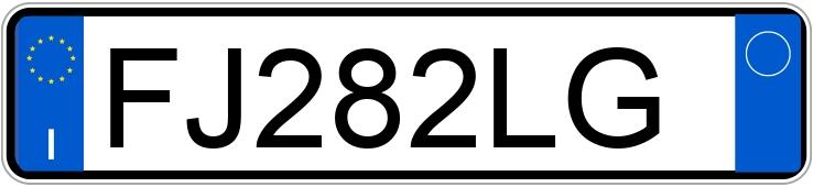 Numer rejestracyjny FJ282LG posiada VOLKSWAGEN Golf 7a serie