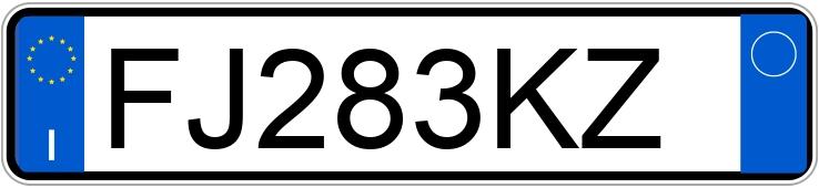 Numer rejestracyjny FJ283KZ posiada VOLKSWAGEN Polo 5a serie Numer rejestracyjny FJ283KZ posiada VOLKSWAGEN Polo 5a serie