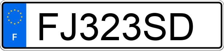 Numer rejestracyjny FJ323SD posiada RENAULT CAPTUR